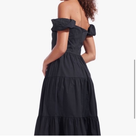 Staud Elio Dress in Black - Picture 3 of 16